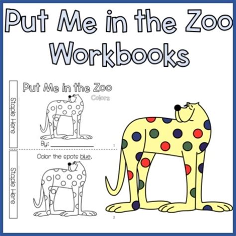 Put Me In The Zoo Free Printables